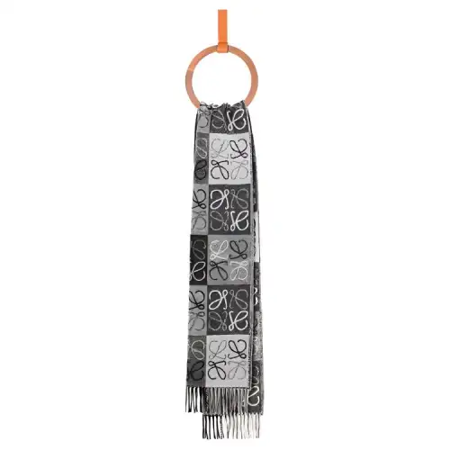 LOEWE Anagram jacquard Wool blend Scarf