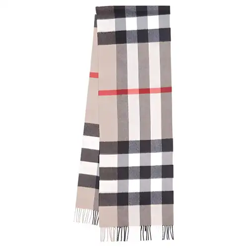 Burberry Cashmere Knit Scarves Unisex