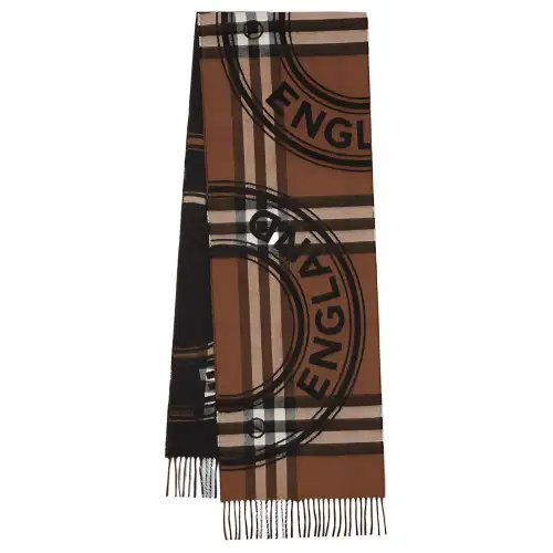 【Previous Season】montage-print cashmere scarf