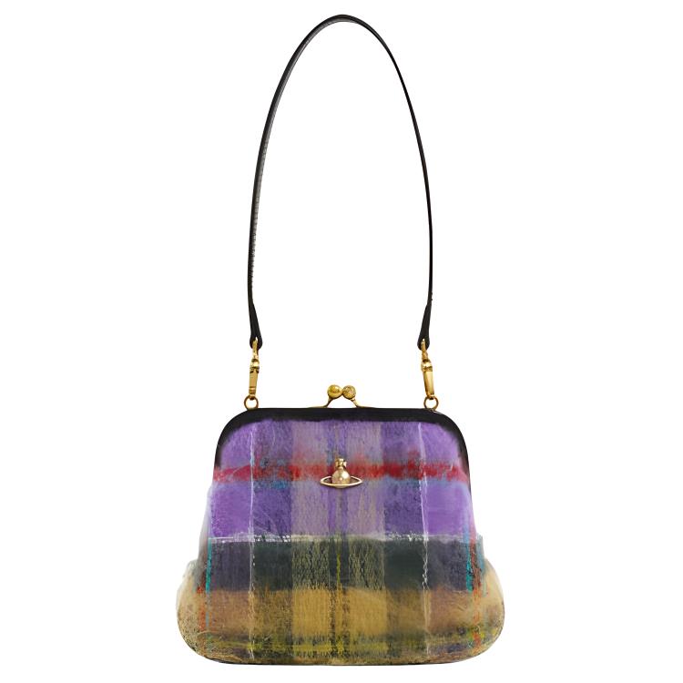 Женская сумка Vivienne Westwood Orb (фиолетовая)
