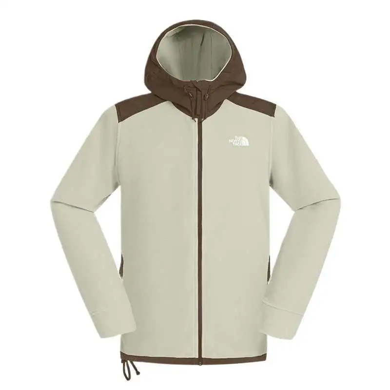 THE NORTH FACE Velvet feel Coat Men's Brown Green