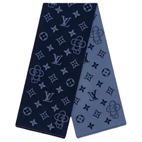 Lv M77973 Monogram Vivienne Scarf