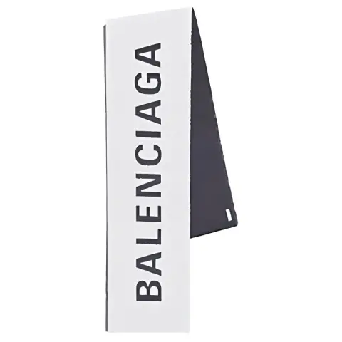 Balenciaga Knit Scarves Men's Black