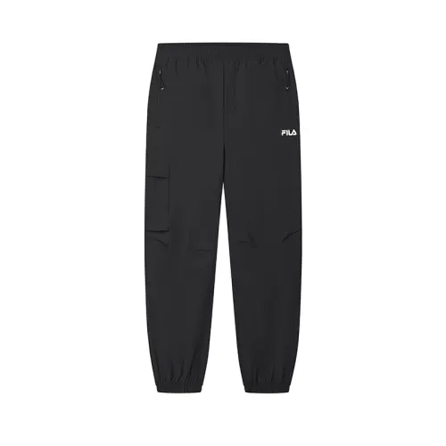 FILA ORIGINALE Knitted Sweatpants Men's Jet Black