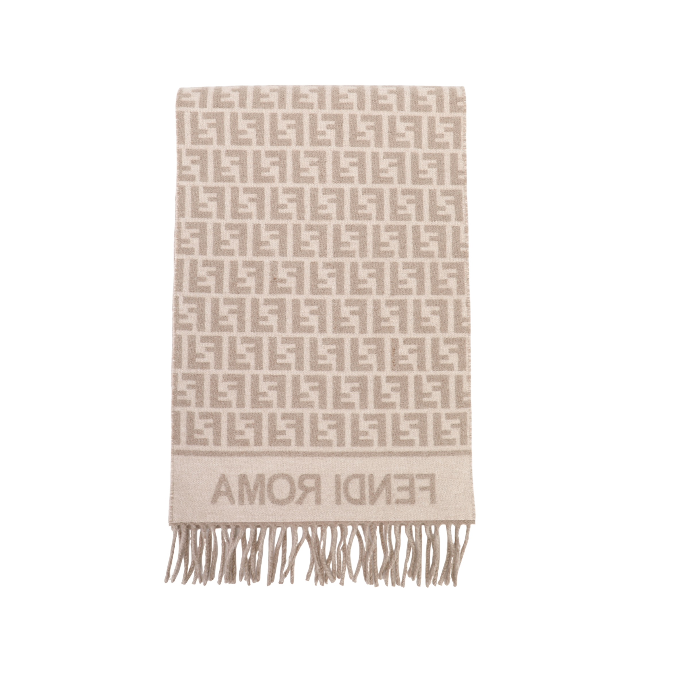 Женский шарф Fendi (серый)