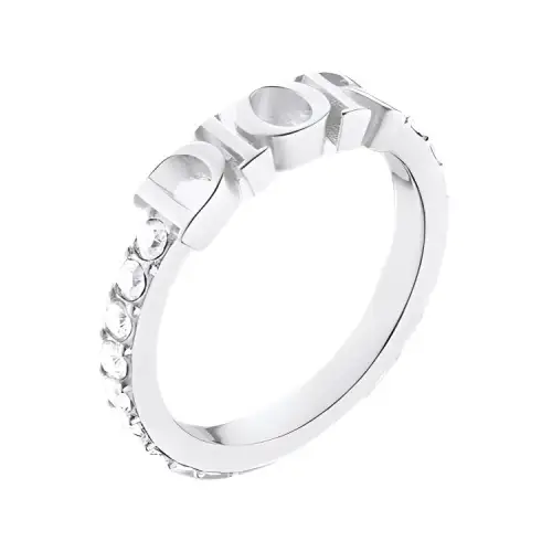 DIOR Metal Rings Women's Silver