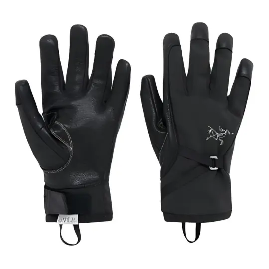 Arc'teryx Goatskin Sports Gloves Unisex Black