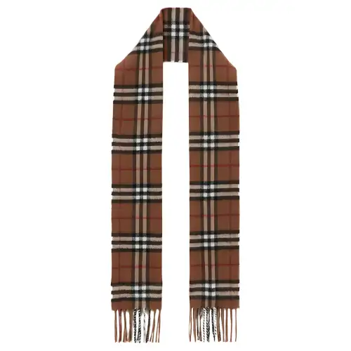 Burberry Cashmere Knit Scarves Kids' Brown