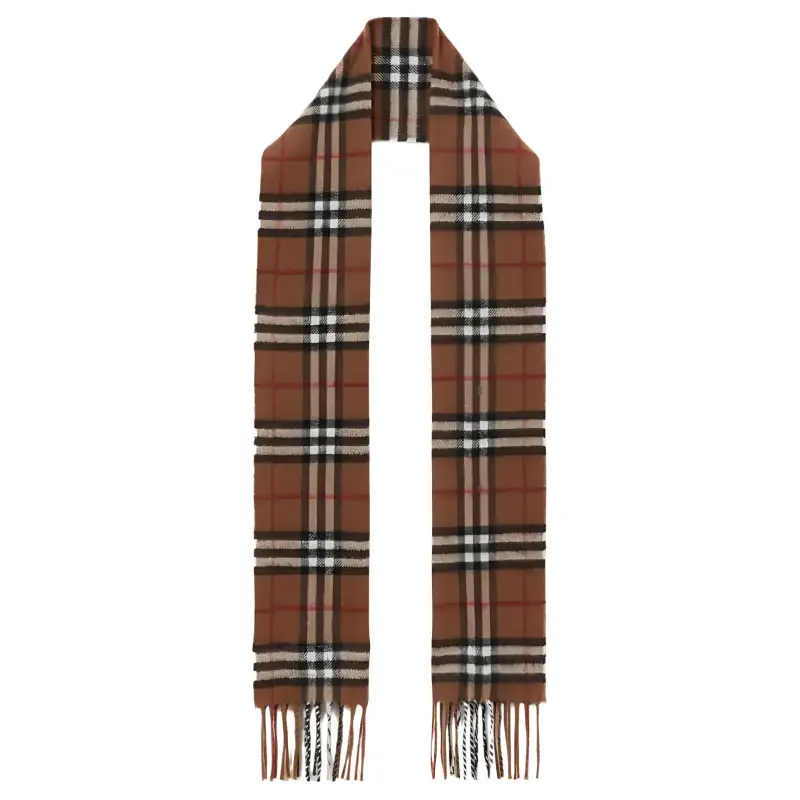 Burberry Cashmere Knit Scarves Kids' Brown
