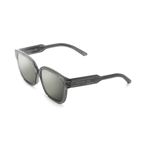 DIOR Acetate Square Sunglasses Women's Gray