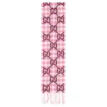 GUCCI Children's Check Wool Scarf