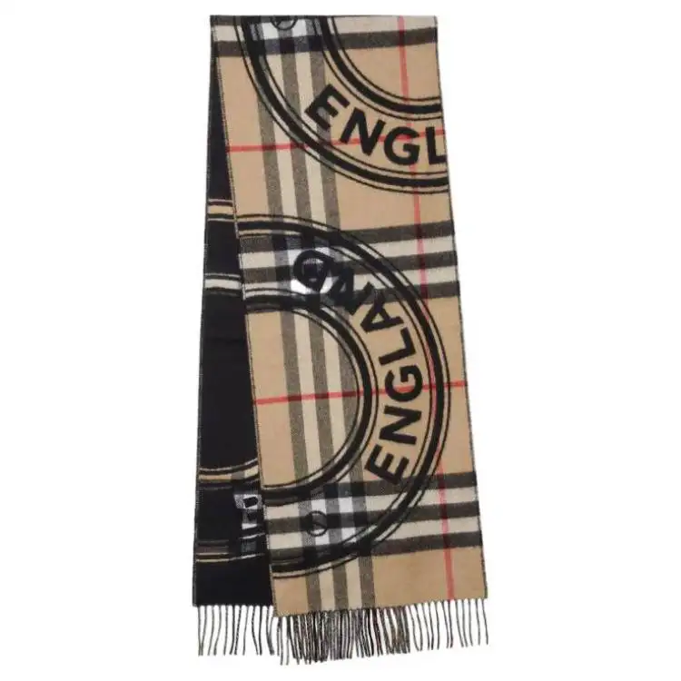 【Previous Season】Montage-print cashmere scarf