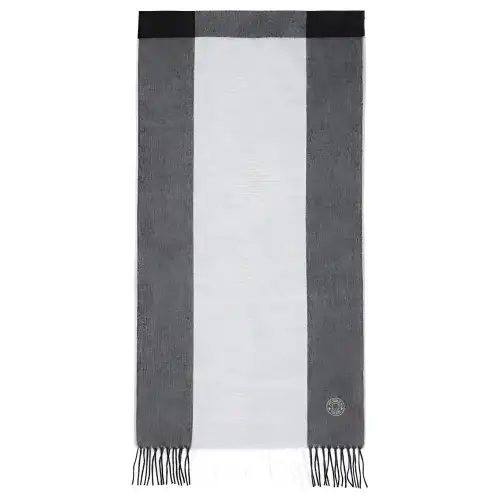 HERMES Summerblock Knit Scarves Men's Gray
