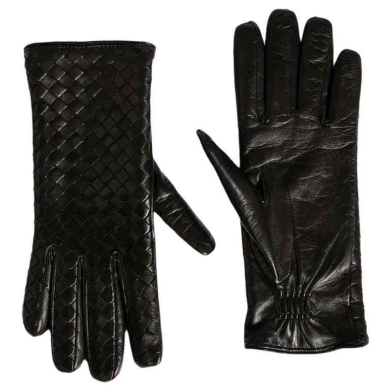 Перчатки Bottega Bottega Veneta (коричневые)