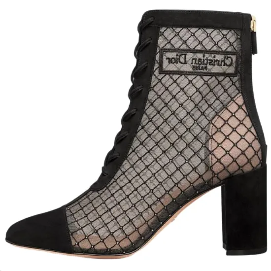 DIOR Naughtily-D Ankle Boots Women's Black