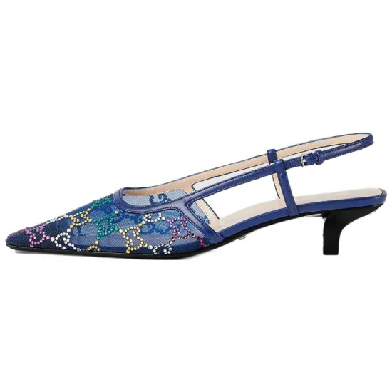 GUCCI 30mm GG Crystal-embellished Pumps