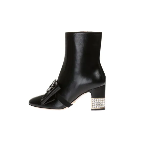 GUCCI Ankle Boots Women's Black