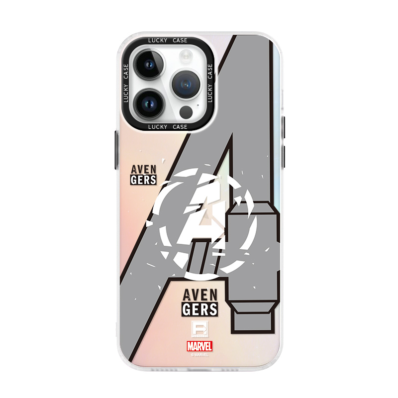 Disney Disney, The Avengers, apple, acrylic phone case, compatible iPhone 16, trend iPhone13 Pro, material, 16promax, 15/14, 14plus, 13, 12/, iphone