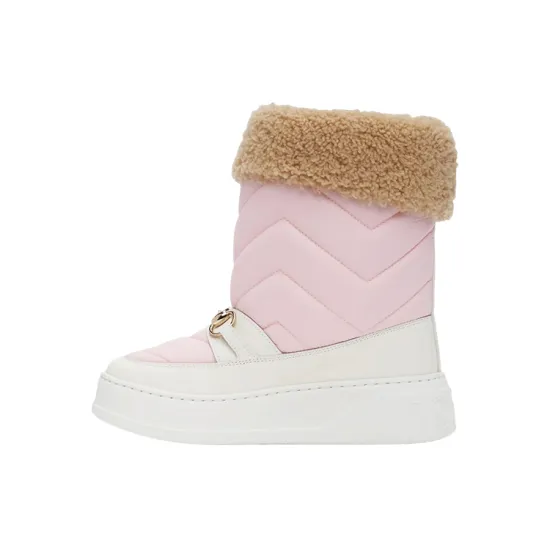 GUCCI Ankle Boots Women's Pink