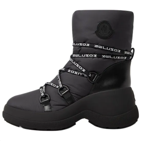 Moncler Ankle Boots 8cm Women's Black