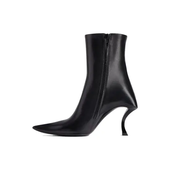Balenciaga Hourglass Heeled Ankle Boots Women's
