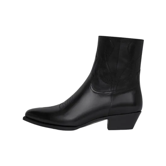 CELINE Ankle Boots Men Black