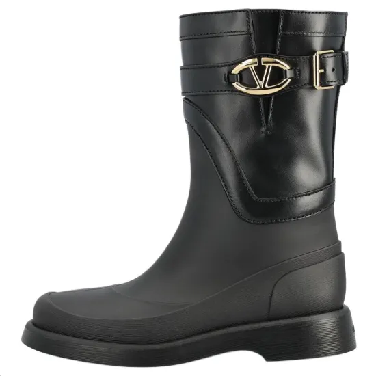 Valentino VLogo Signature Round Toe Boots Women's