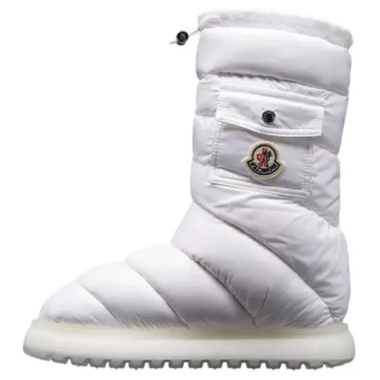 Moncler Women's Gaia Pocket Mid Boot 'White'