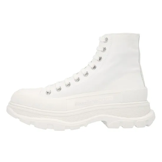 Alexander McQueen Tread Slick Lace-Up Boots
