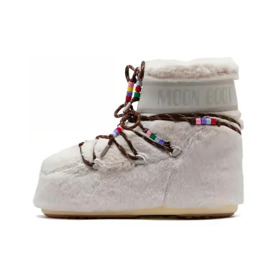 Moon Boot Icon Low Top Bead-Embellished Boots