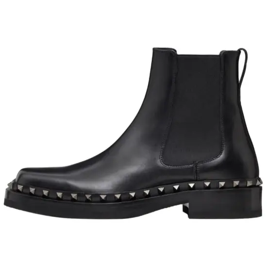 Valentino Chelsea Boots Men Black