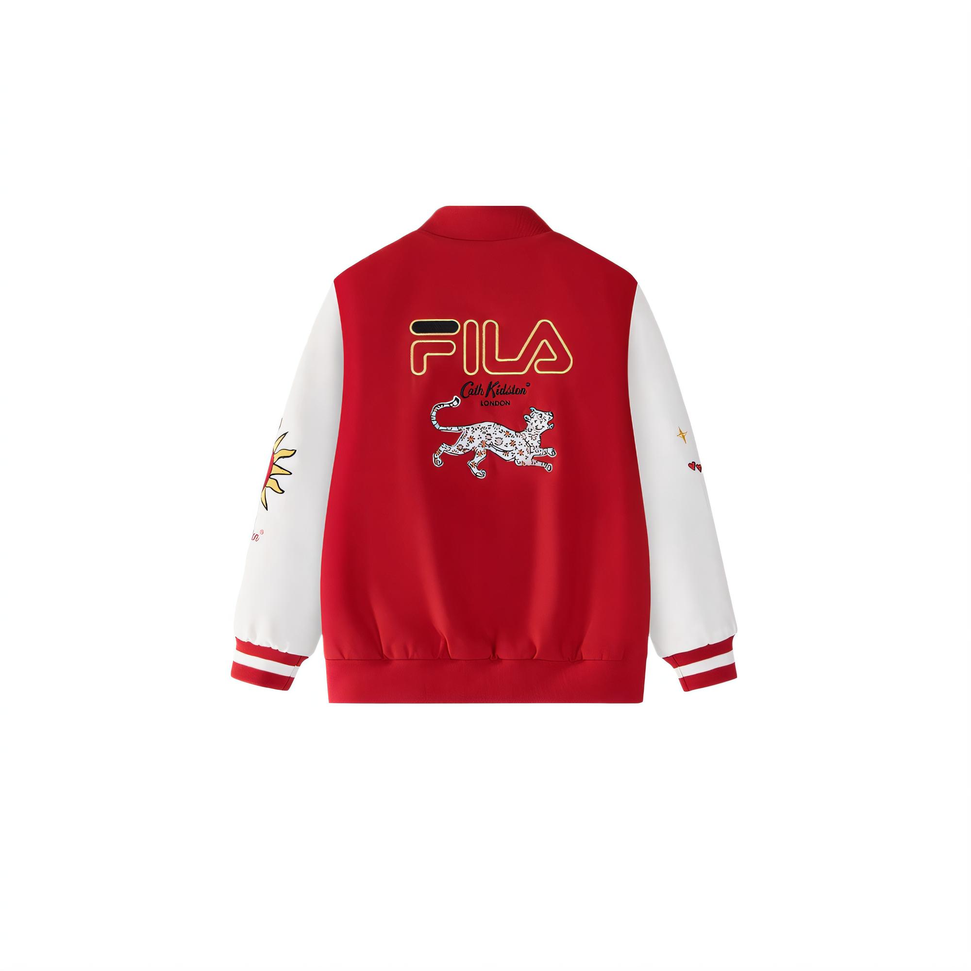 Куртка Fila (красная) — фото 2