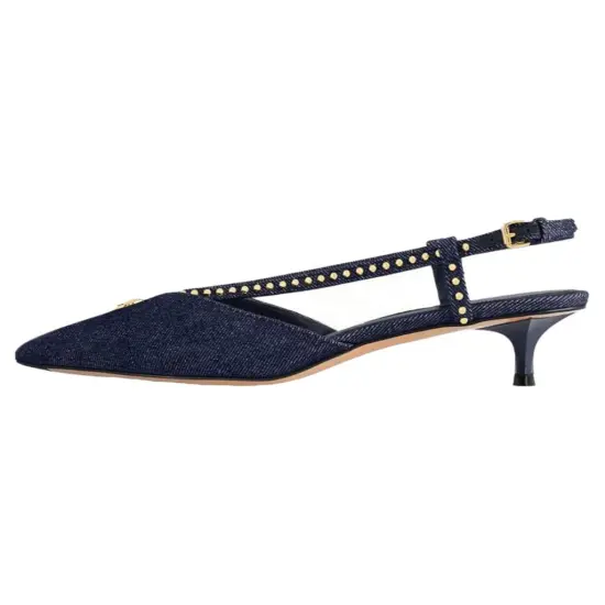 LOUIS VUITTON High Heels Women's Dark Blue