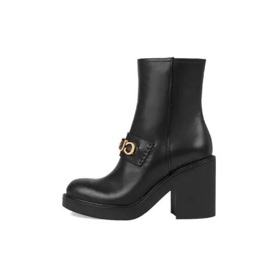 GUCCI Ankle Boots Women's Black