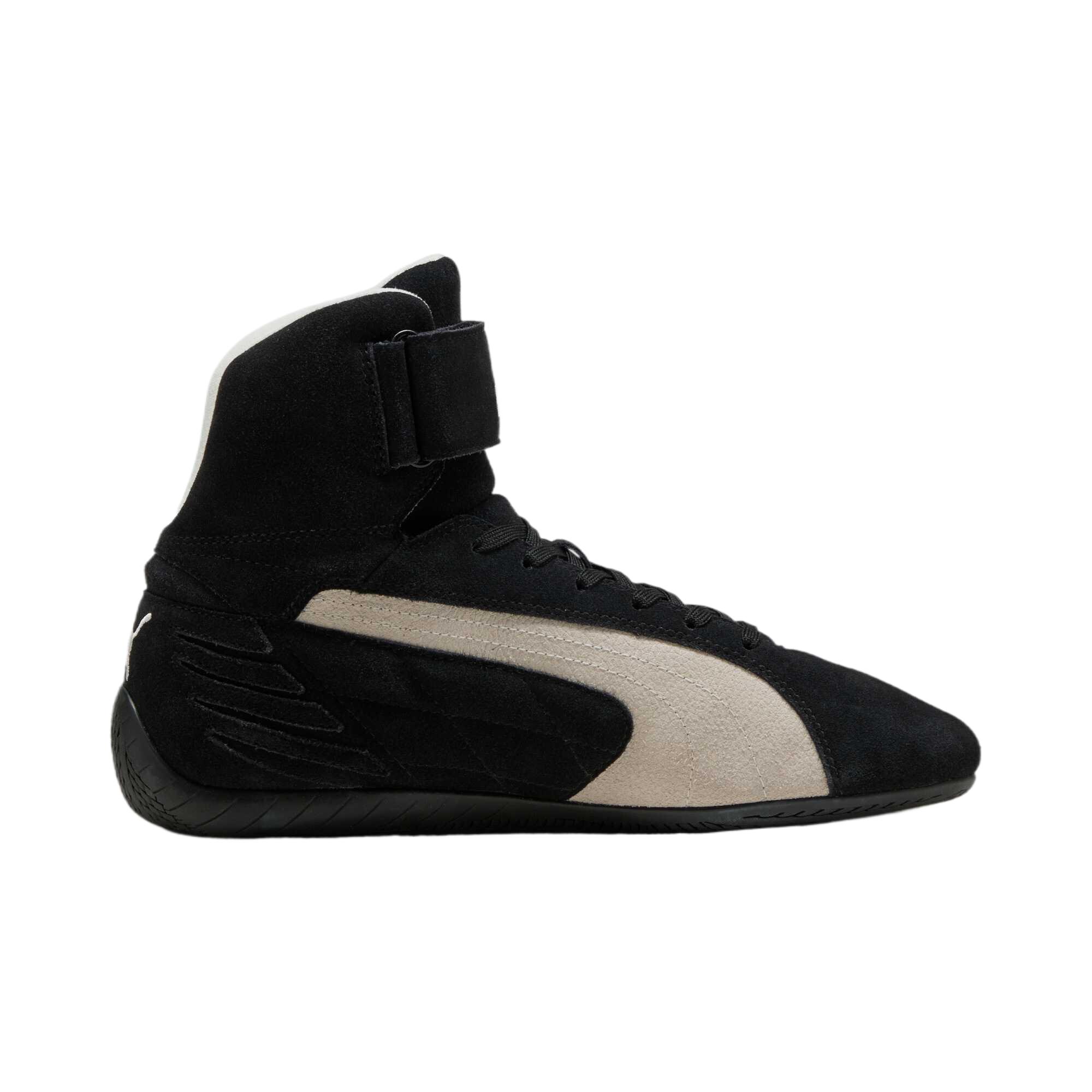 PUMA comfortable and versatile, wear-resistant, high-top casual shoes, unisex, black