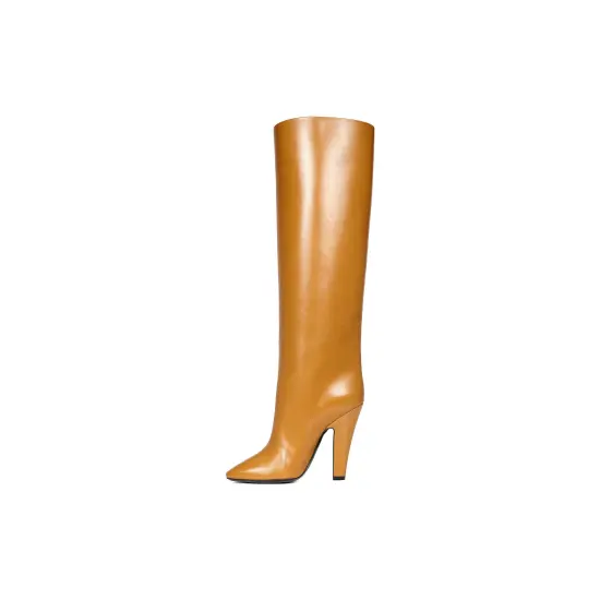 SAINT LAURENT Tube Pointed Toe Boots Women's