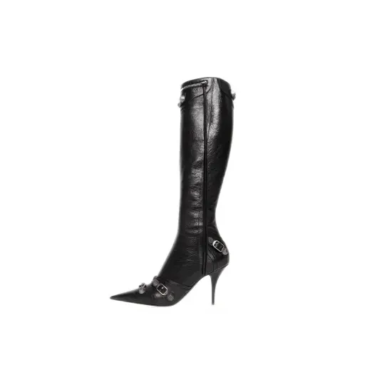 Balenciaga Cagole Pointed Toe Boots Women's