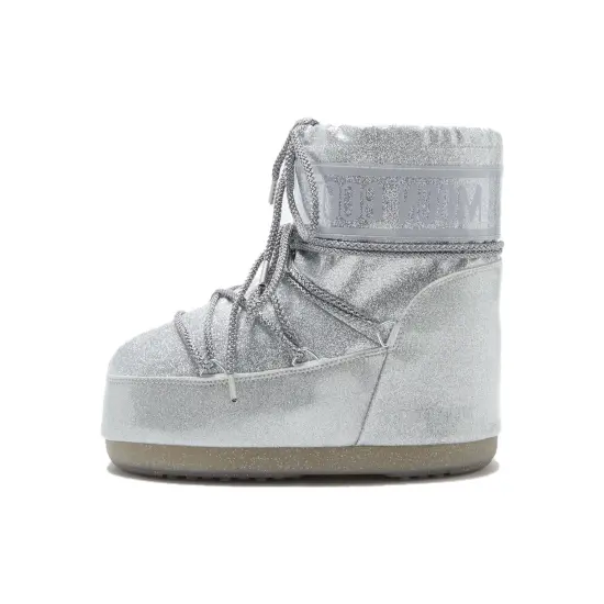 Moon Boot Icon Low Glitter Lace-Up Boots