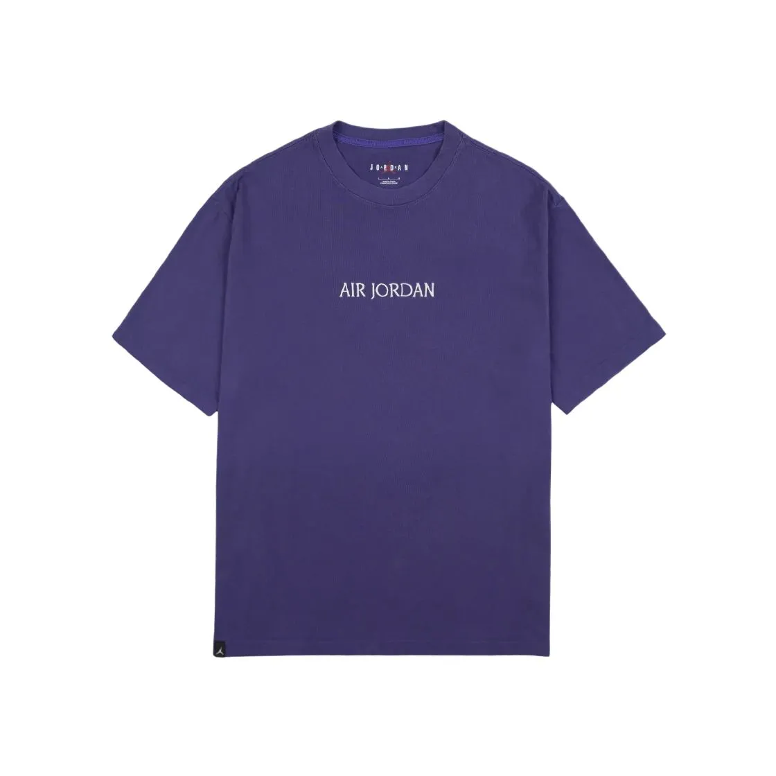 Jordan Wordmark T Shirt Unisex Purple