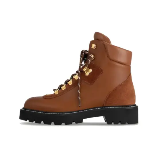 LOUIS VUITTON Territory Martin Boots Women's Brown