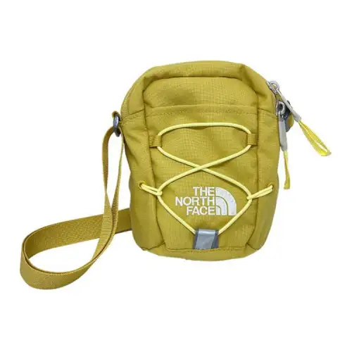 THE NORTH FACE 2.3L One Shoulder Crossbody Outdoor Bag Polyester Yellow Unisex