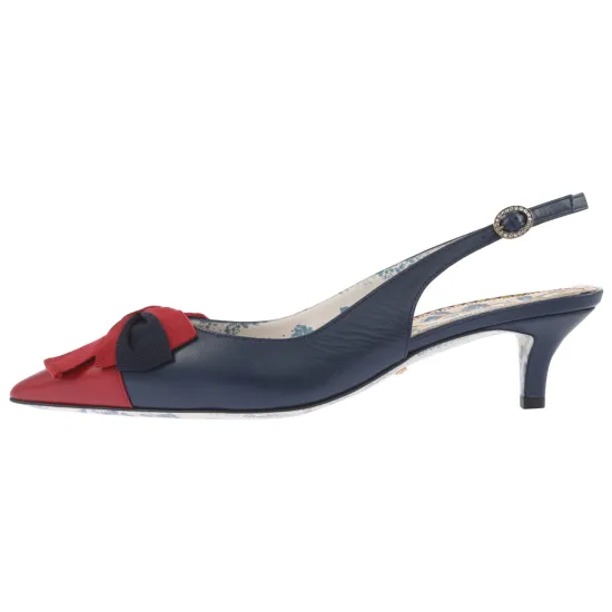 GUCCI High Heels Women's Red Blue