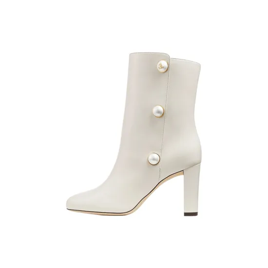 Jimmy Choo Ankle Boots Women's Latte