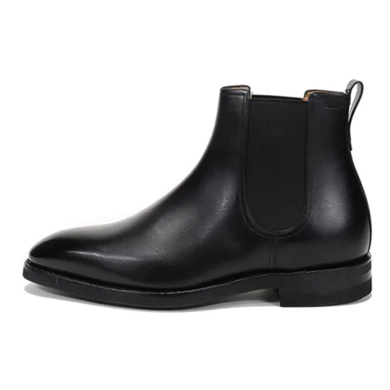 BALLY Scavone Ankle Length Chelsea Boots Men Black