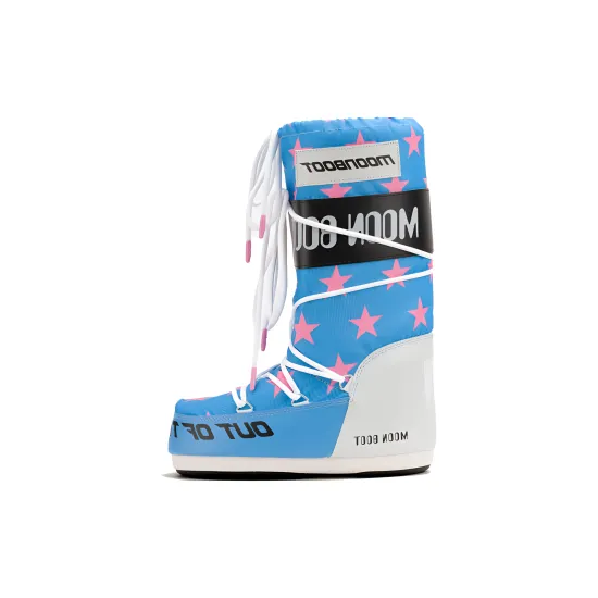 Moon Boot Icon Retrobiker Star-print Boots
