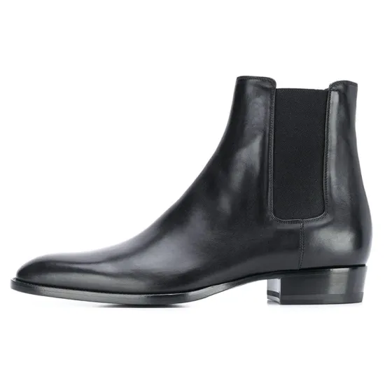 SAINT LAURENT Wyatt Chelsea Boots