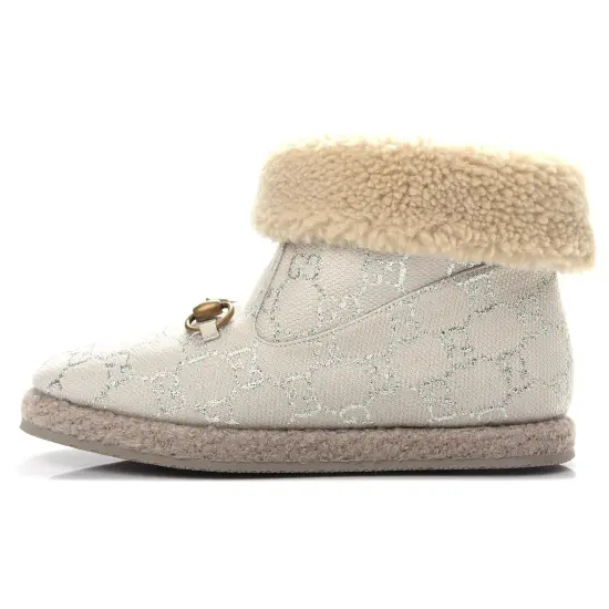 GUCCI Ankle Boots Women's White