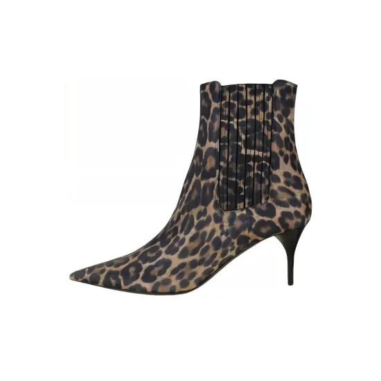 SAINT LAURENT Chelsea Boots Women's Leopard Print