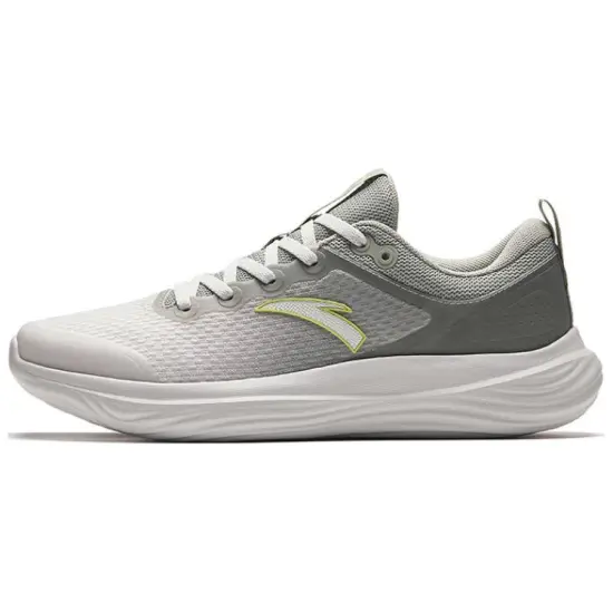Anta Slip-Resistant Low-Top Running Shoes Men's Gray