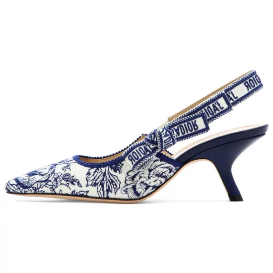 DIOR J'Adior Slim Heel High Heels 6.5cm Women's Blue